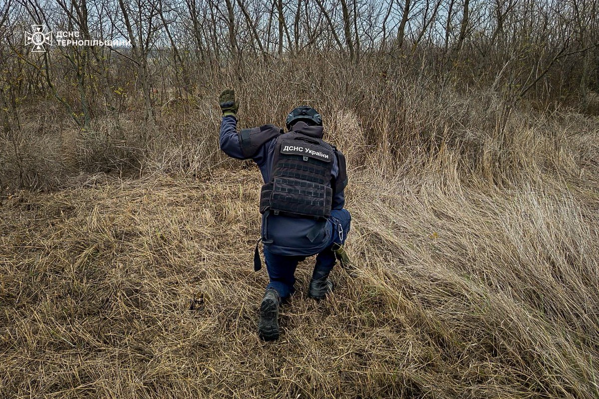 Піротехніки Тернопільщини очищають Харківщину