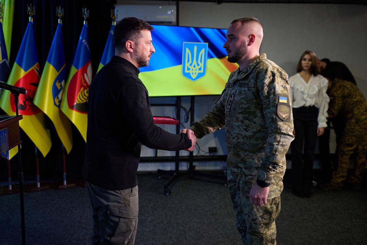 Президент відзначив прикордонників Херсонського загону