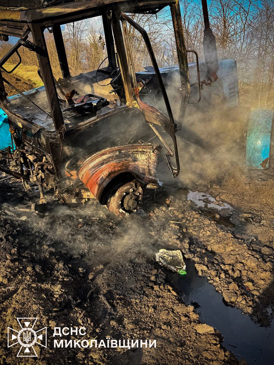 Інцидент з трактором під час культивації