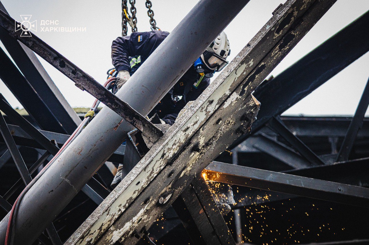 Аварійно-відновлювальні роботи на Харківщині