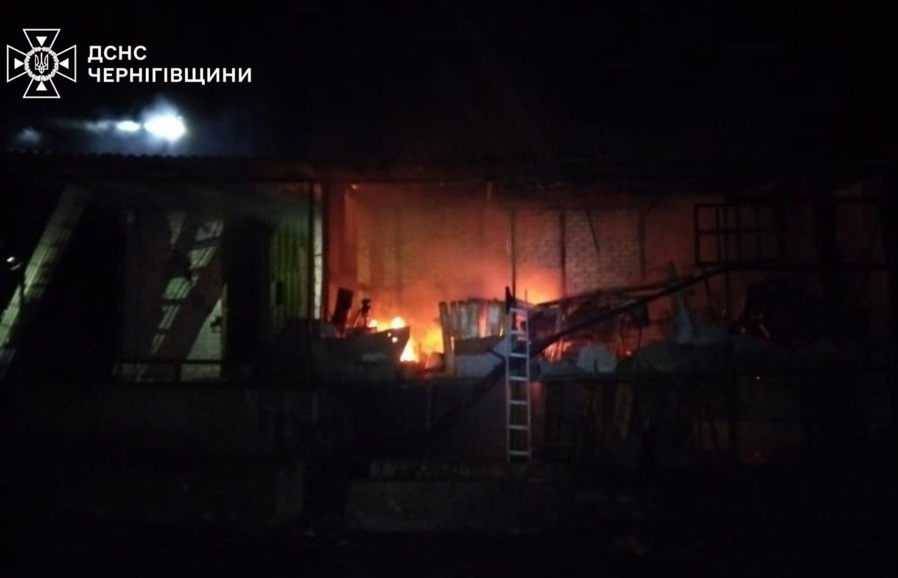 Атака російських військ на Чернігівщину БпЛА