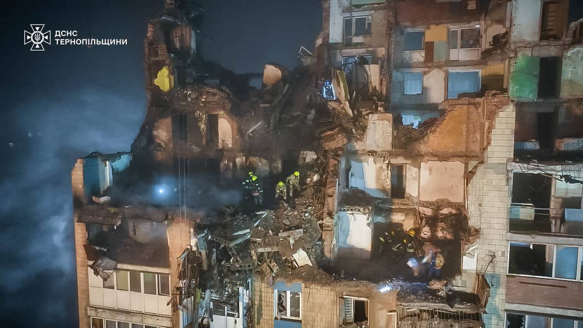 Третя доба пошуково-рятувальних робіт у Тернополі