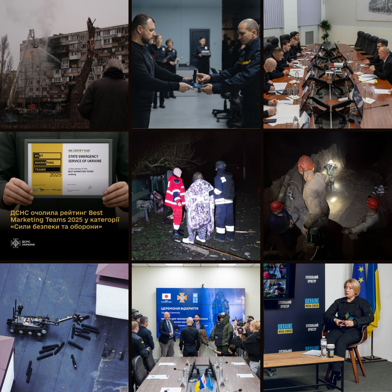 Головні події тижня у роботі екстрених служб