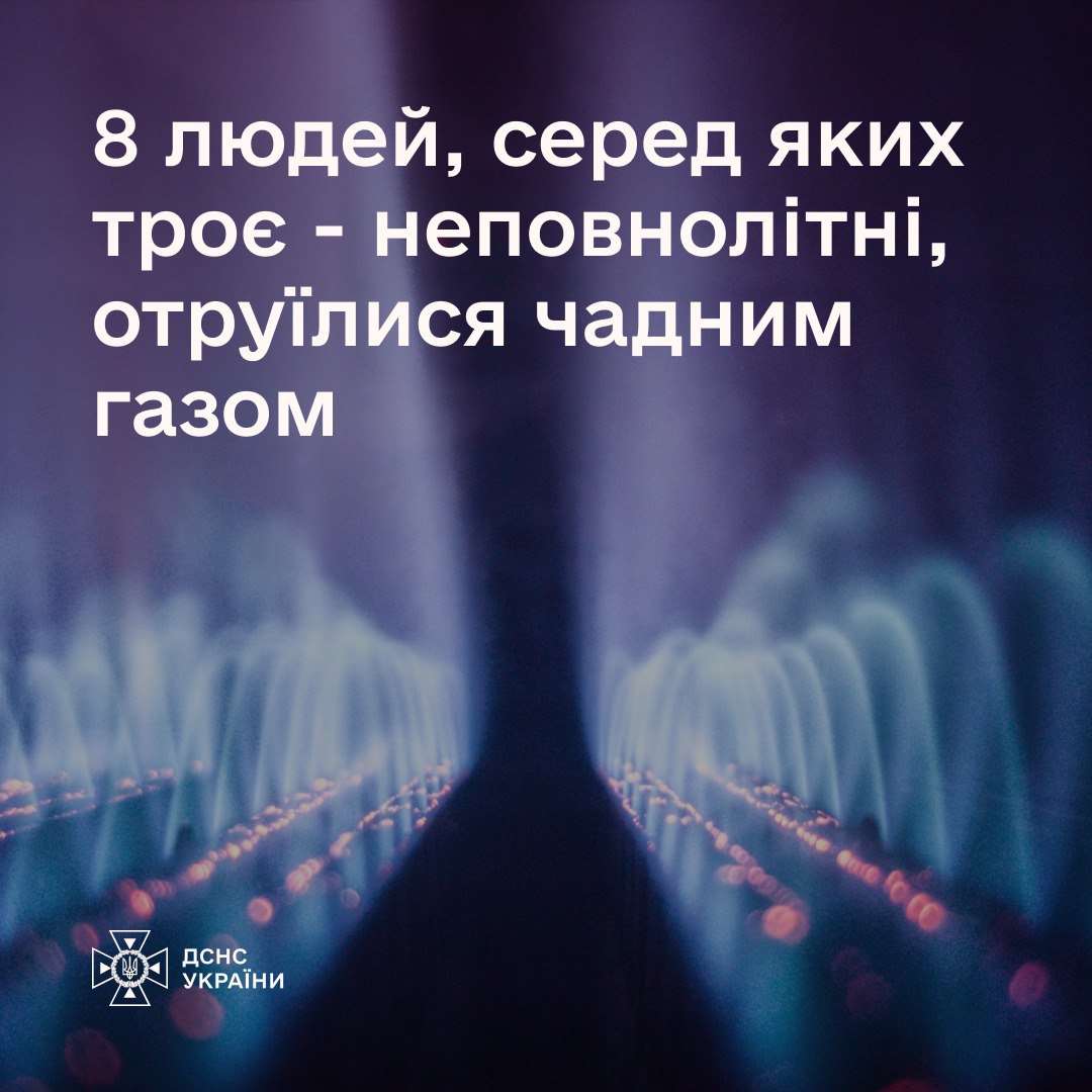 Отруєння чадним газом на Закарпатті