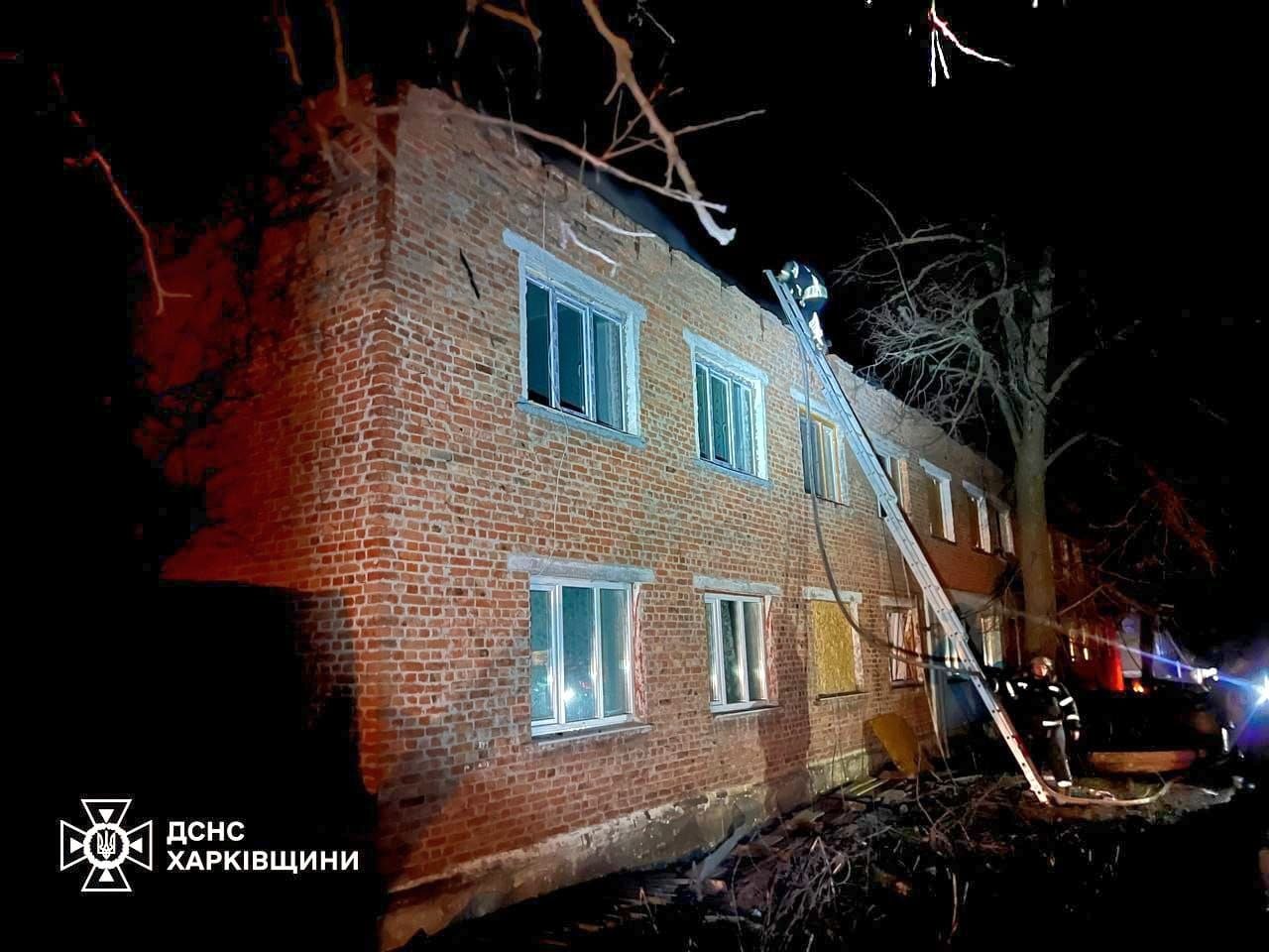 Рятувальники ліквідували пожежу після обстрілу БпЛА