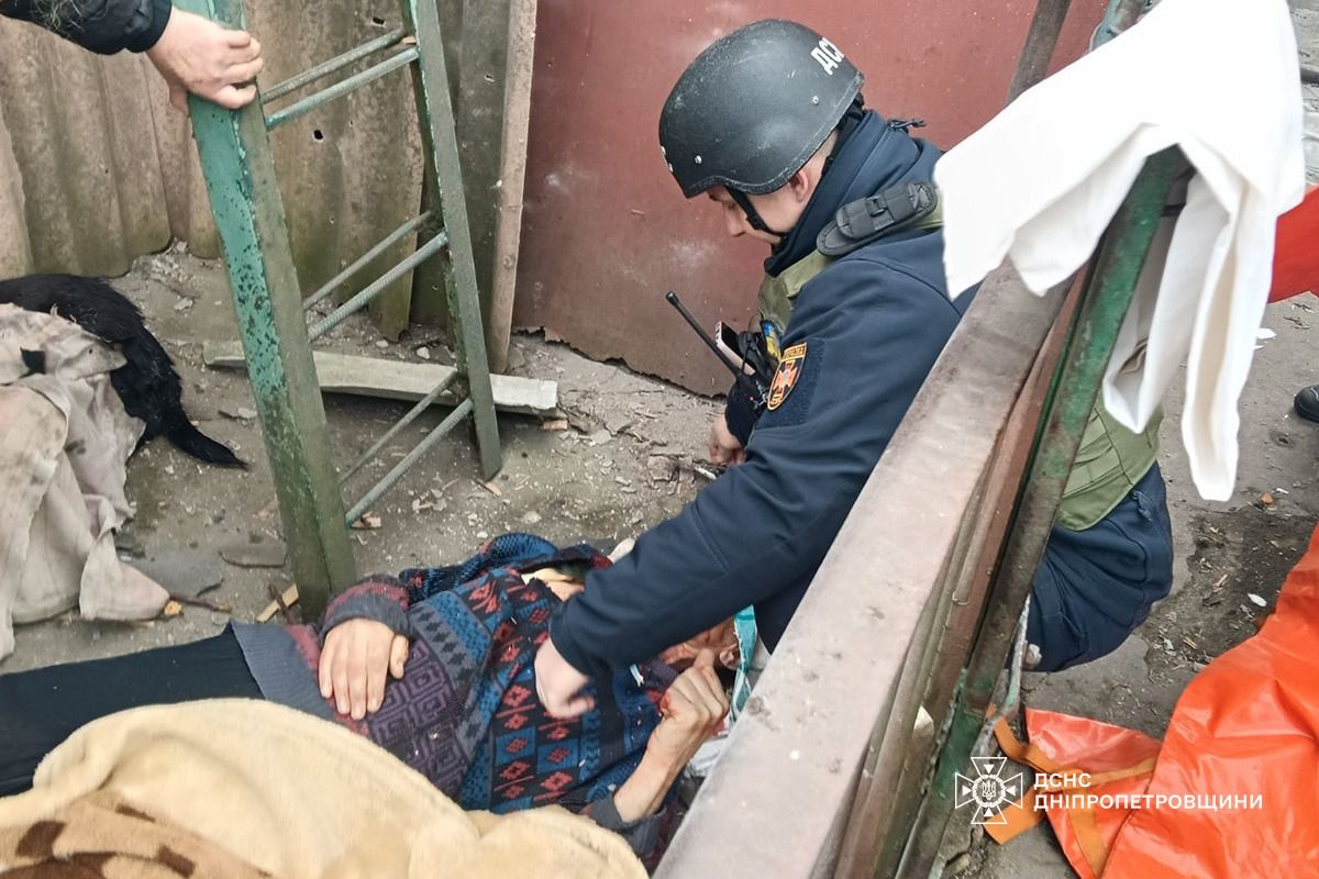 Дніпропетровщина: поранені чоловіки та пошкодження