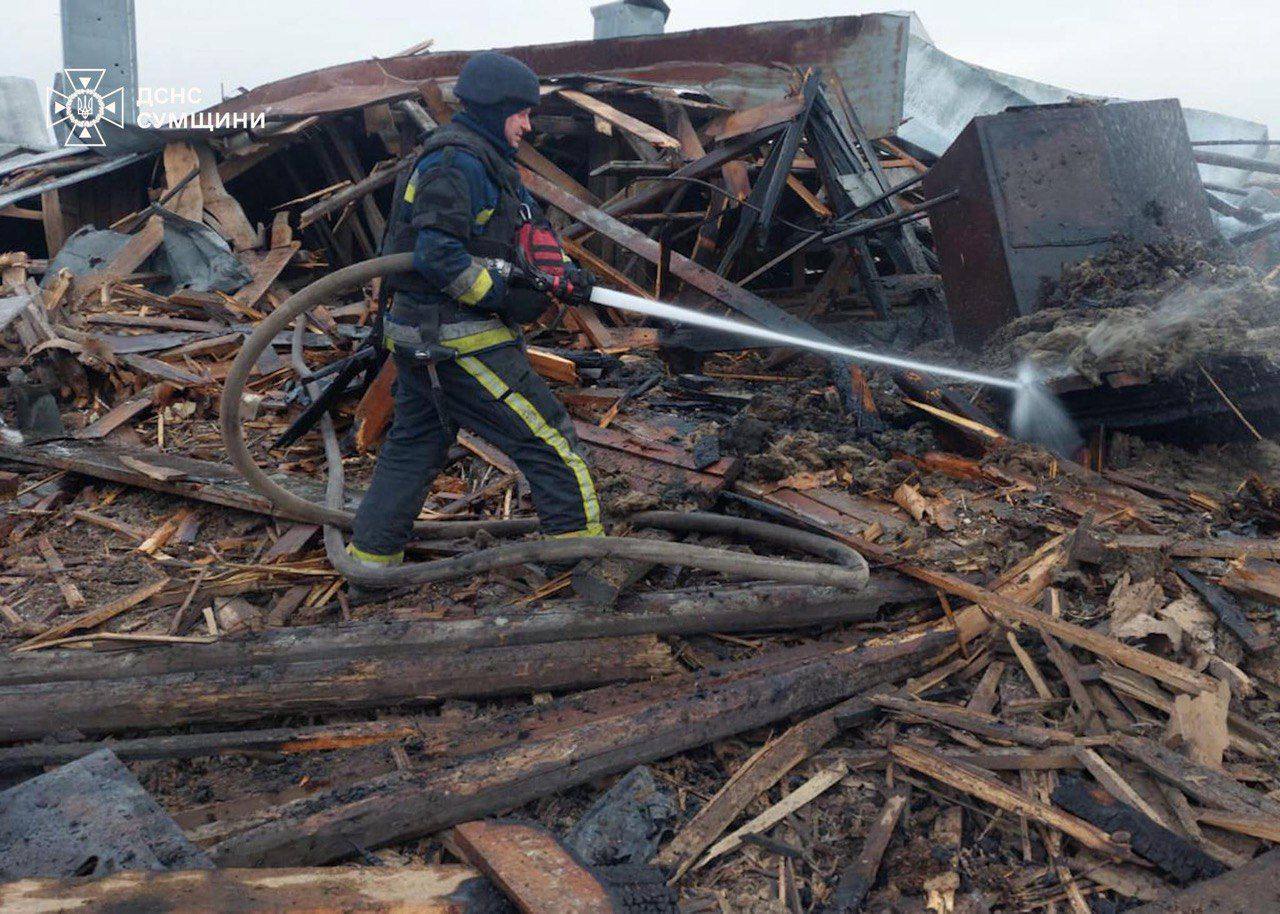 У Сумщині ворог завдав удару КАБами