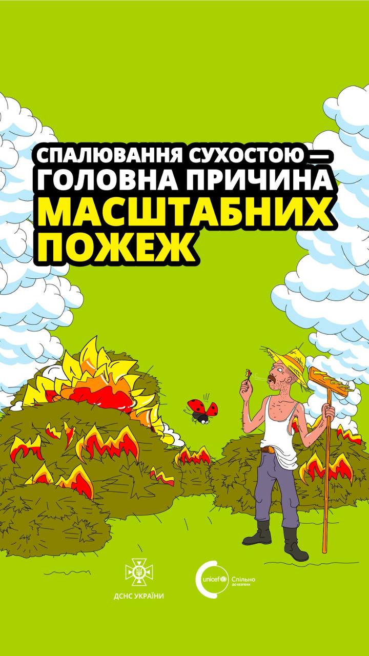 Наслідки випалювання сухої трави