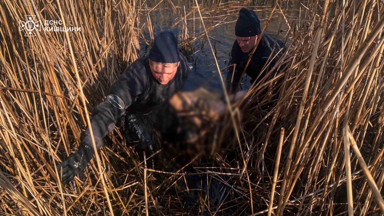 Вилучення тіл з водойм на Київщині та Прикарпатті