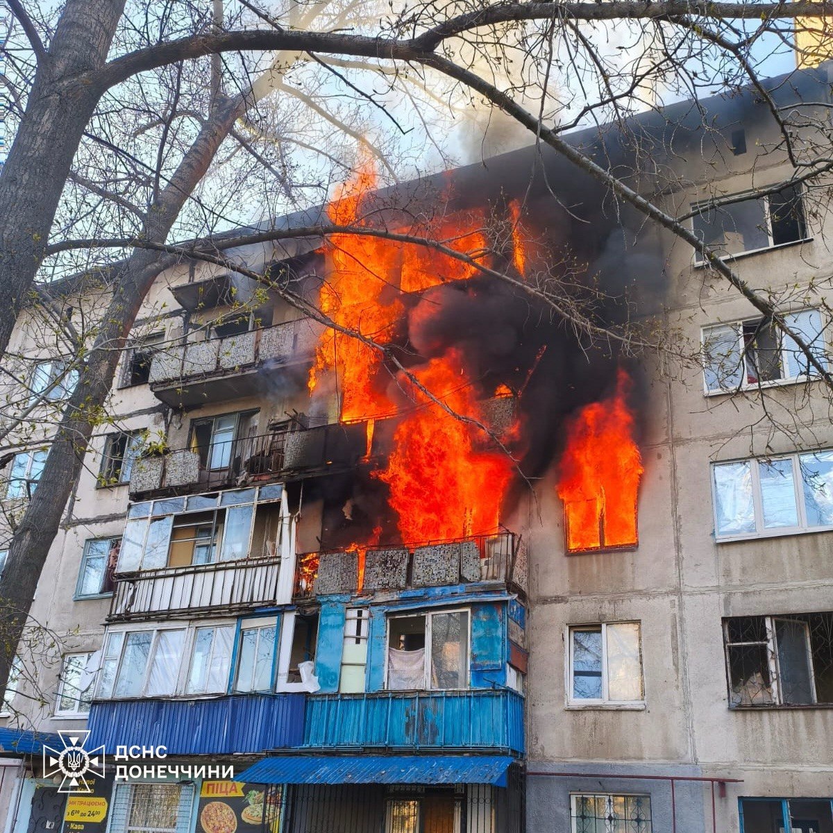 Рятувальники ліквідували пожежу в Дружківці після удару дрона