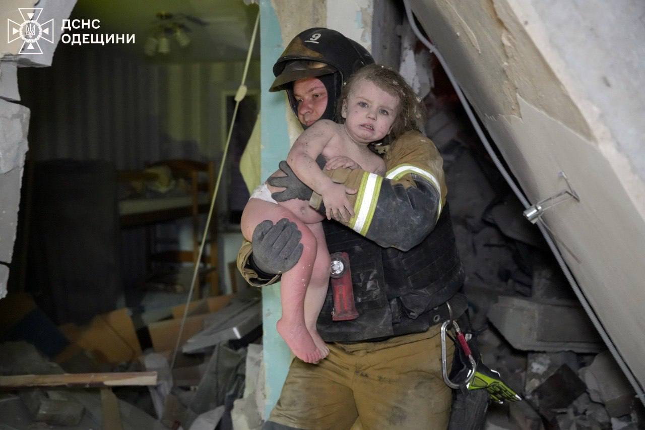 Фото тижня: Кароліна з Одеси після удару