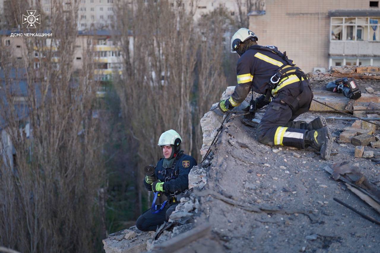 Черкаси: наслідки вечірньої атаки