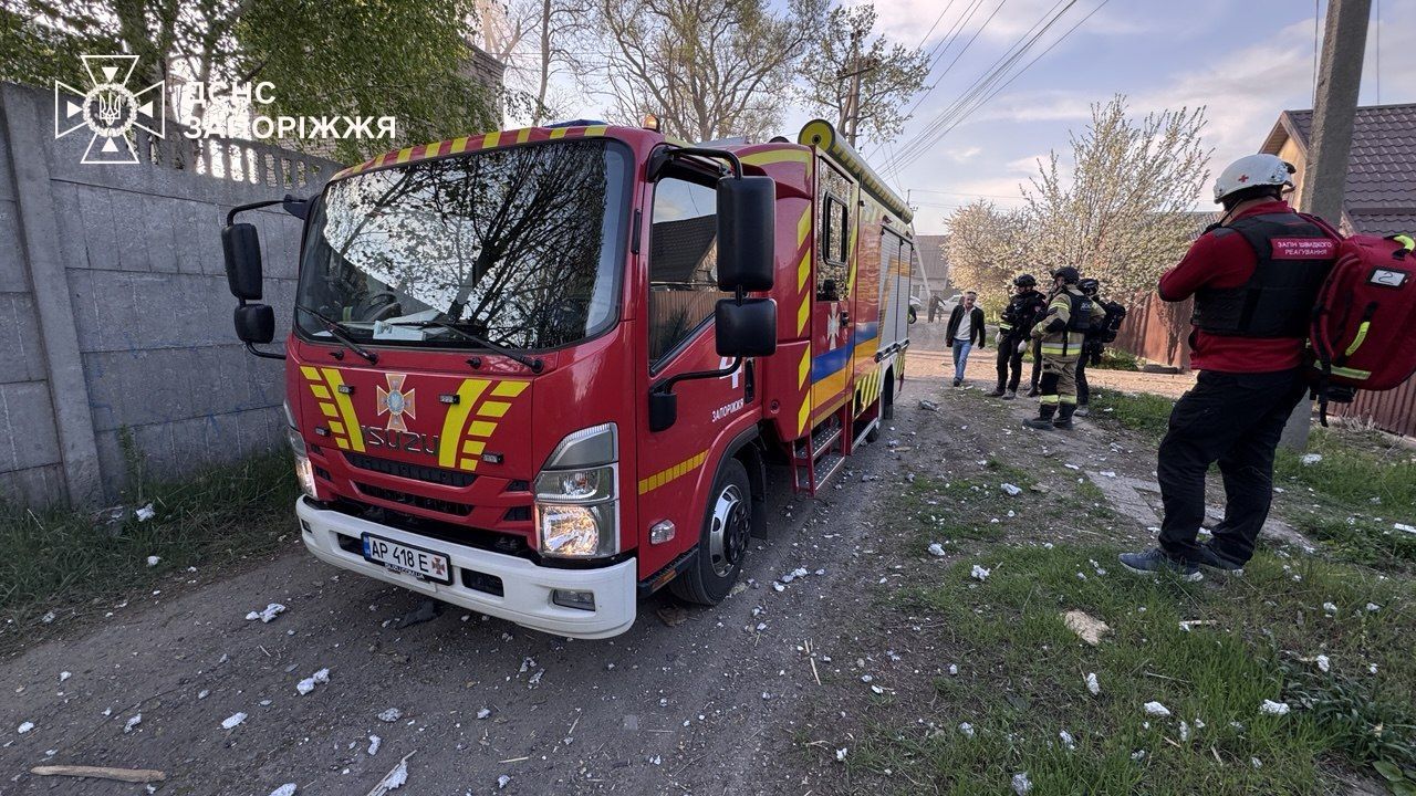 До 10 постраждалих через удар по Запоріжжю 16 квітня