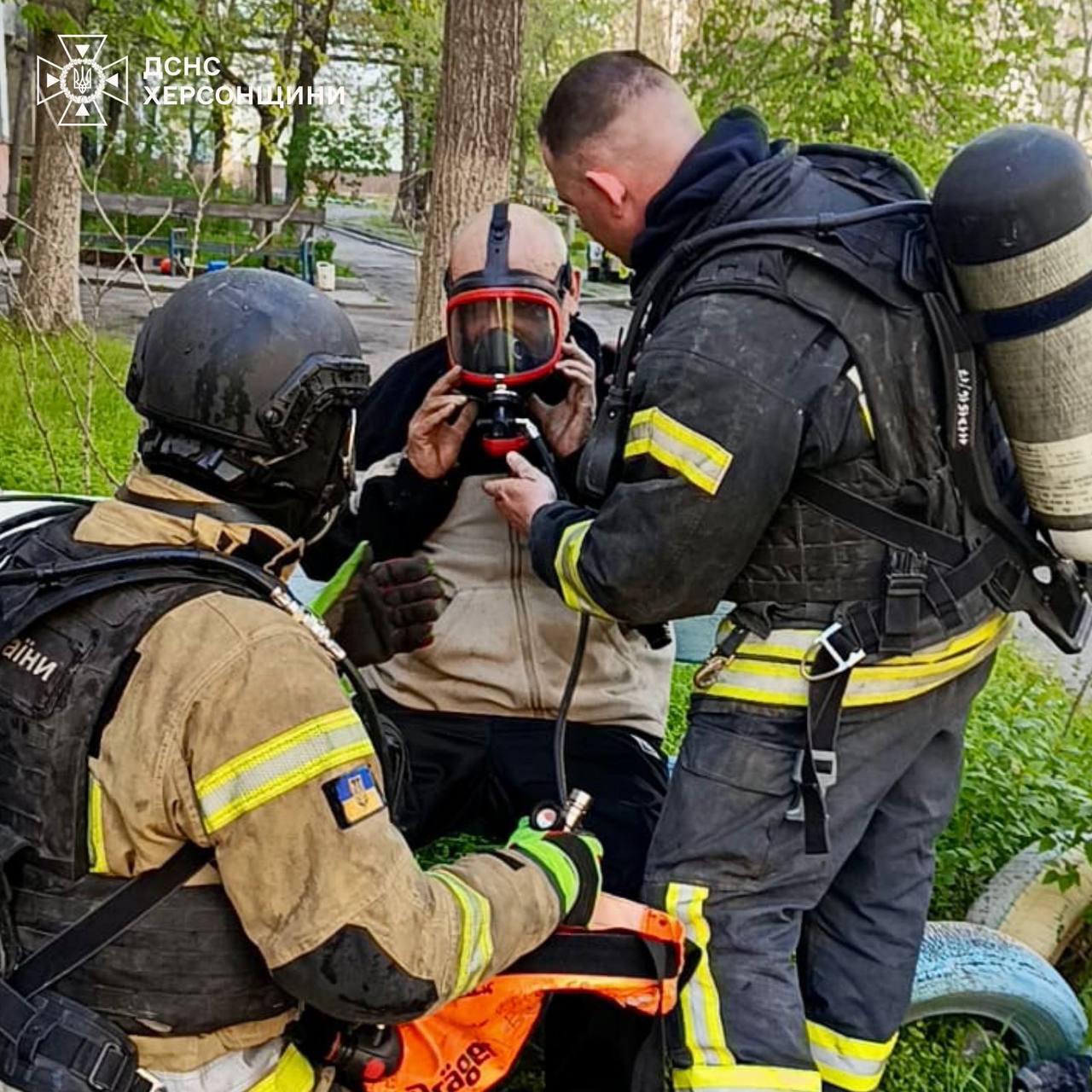 Херсон: врятовано чоловіка після атаки дрона