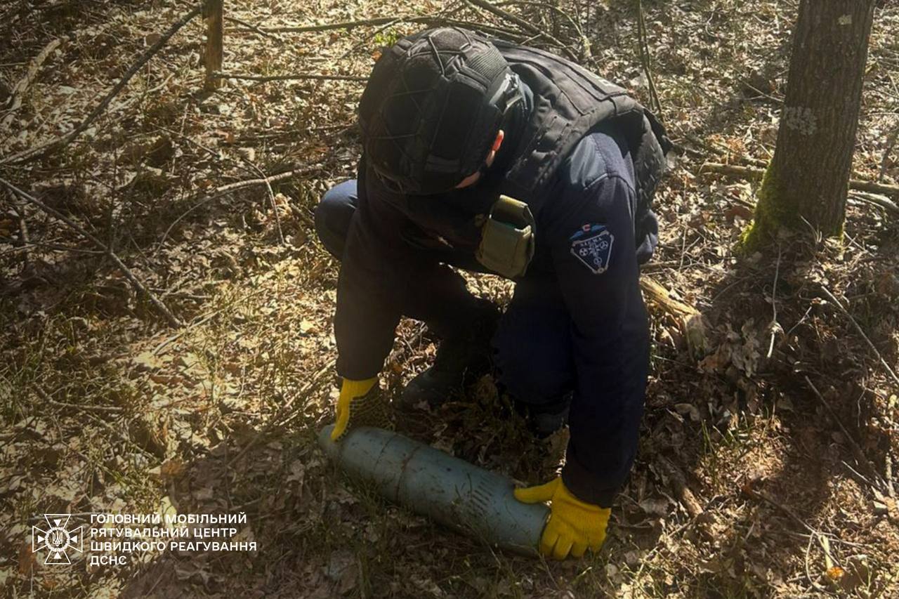 Знешкодили мінометну міну «НОНА» на Київщині