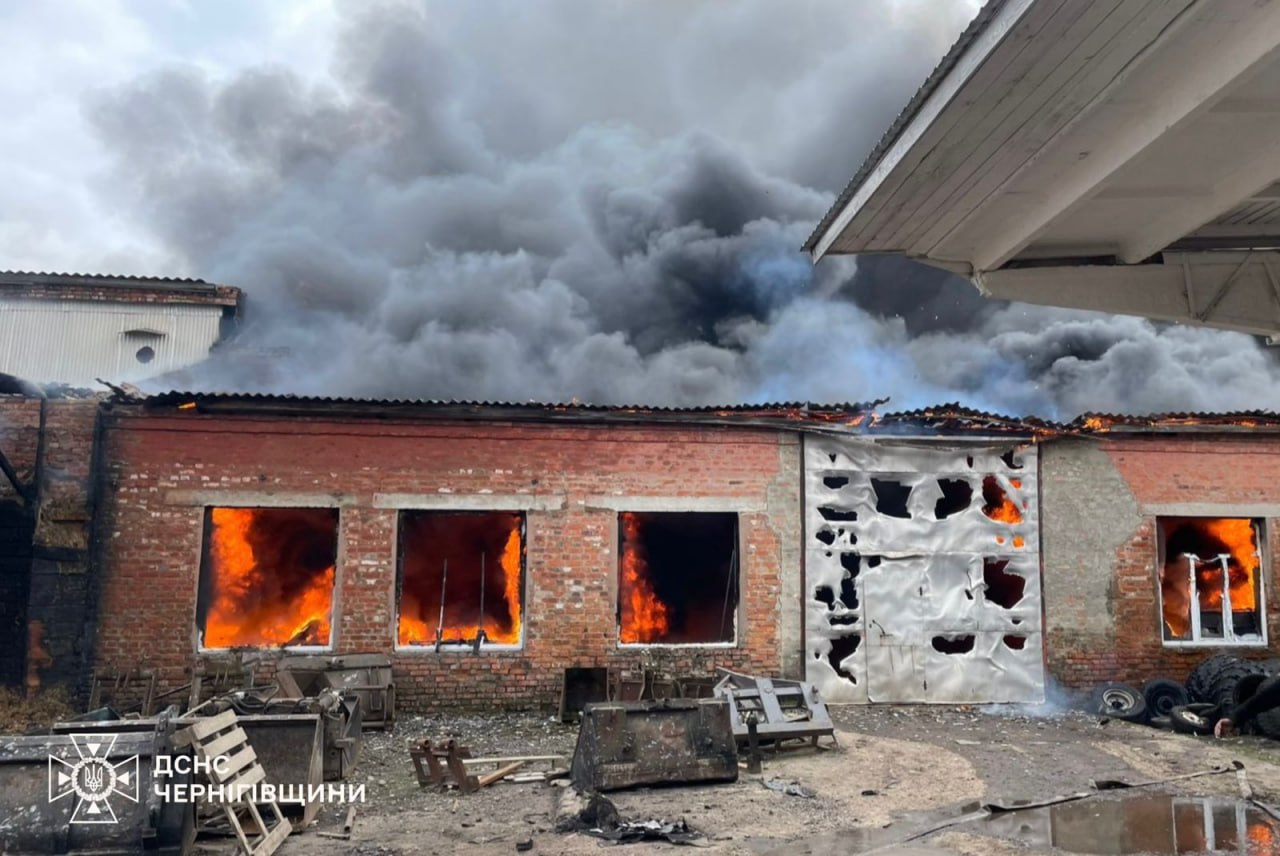 Атака дронами на агропідприємство