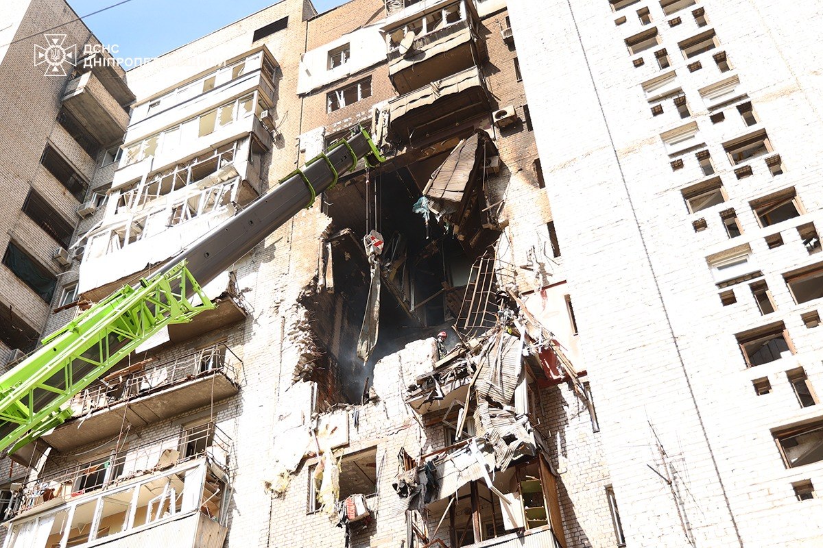 Зросла кількість загиблих після атаки на Дніпро