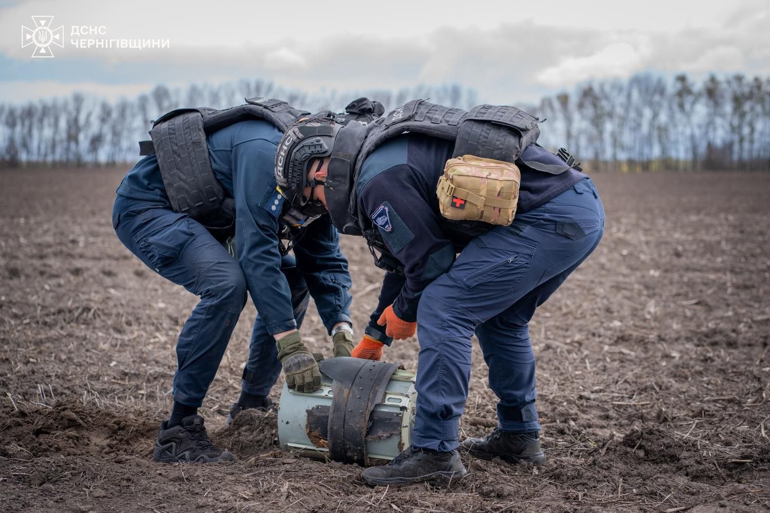 Сапери ДСНС Чернігівщини знищили БпЛА