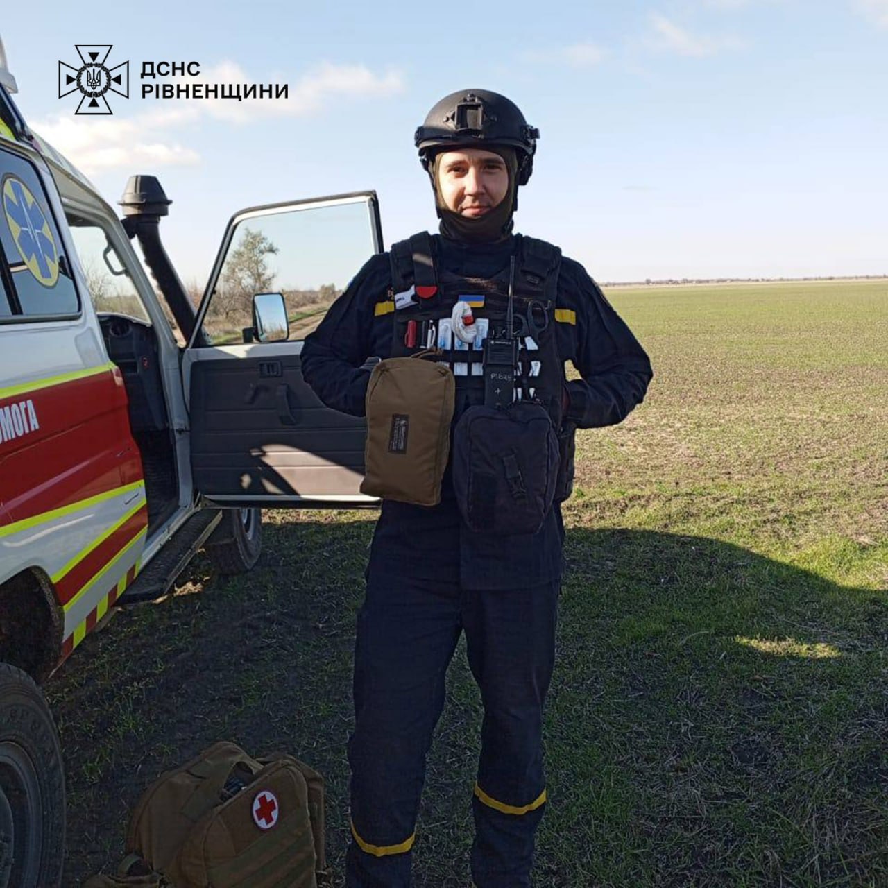 Назарій Гаврилюк, фельдшер ДСНС з Рівненщини