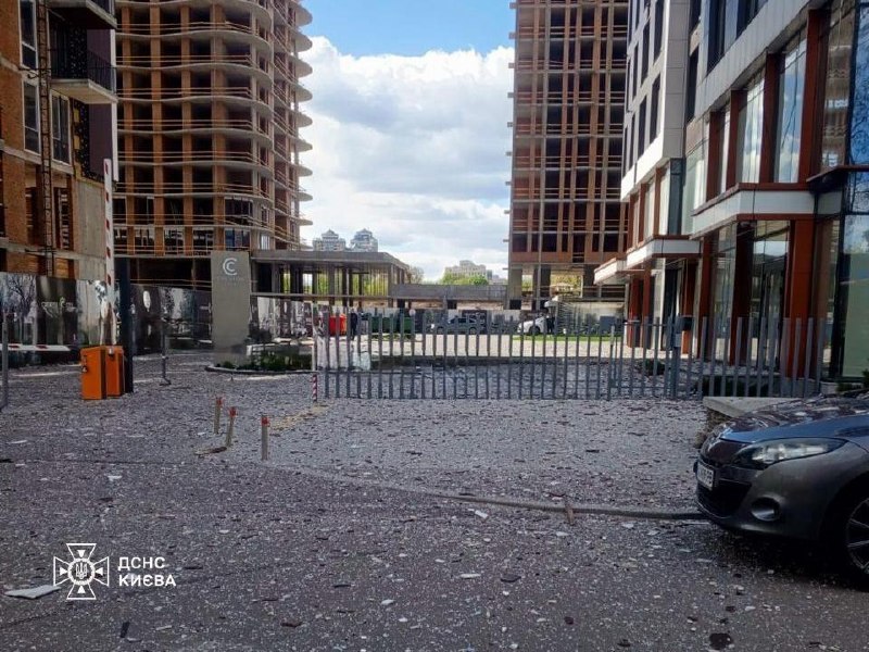 Київ: влучання БпЛА у двох районах
