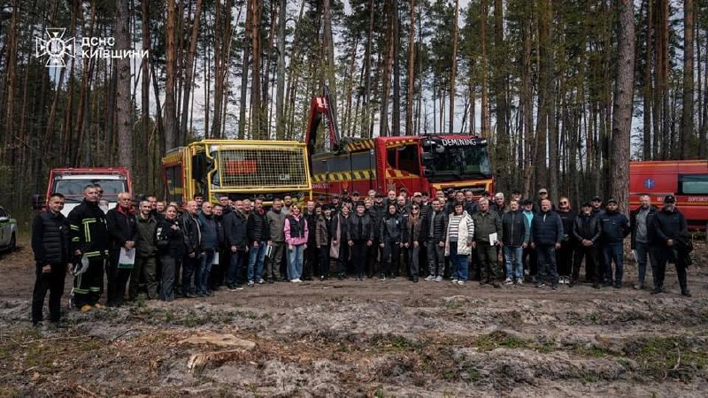Київщина: виїзна нарада з розмінування та відновлення лісів