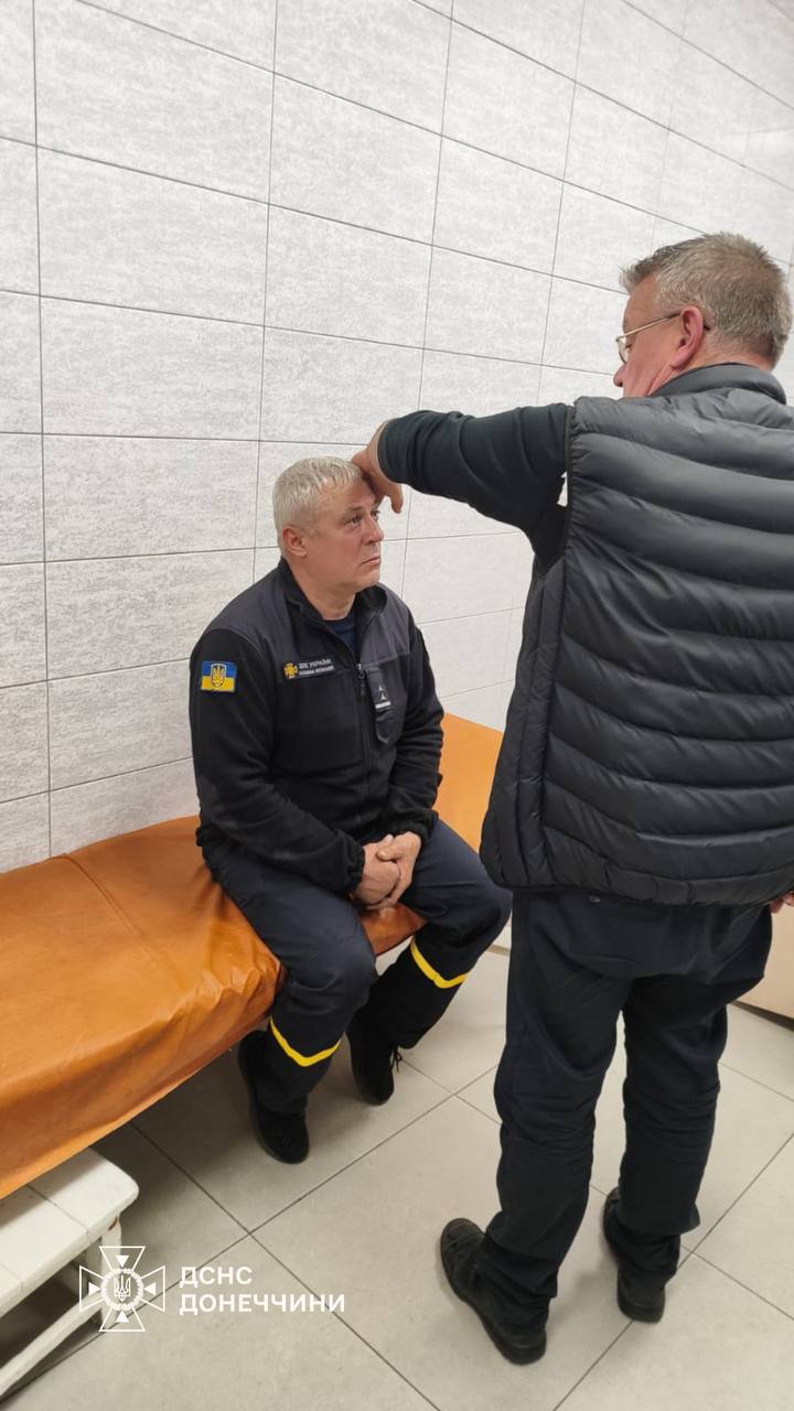 Донеччина: травмований рятувальник «Фенікс»