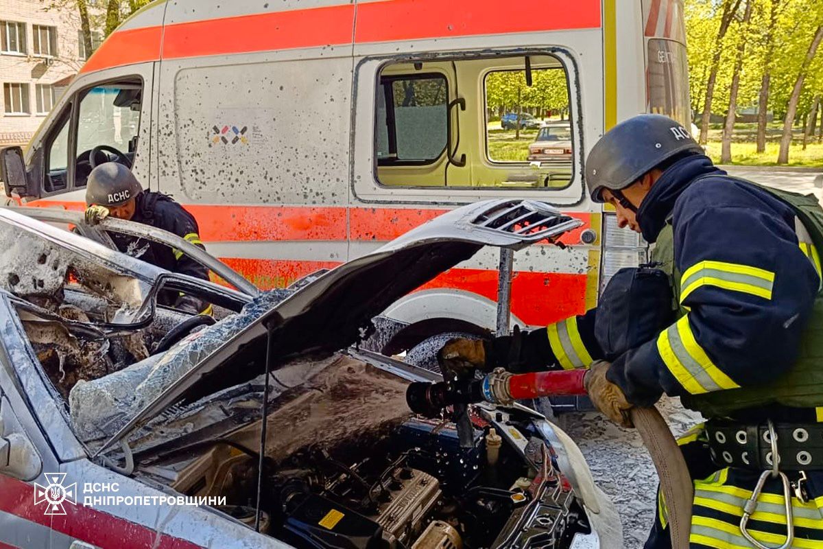 Нікопольський район: 1 загиблий, 13 поранені