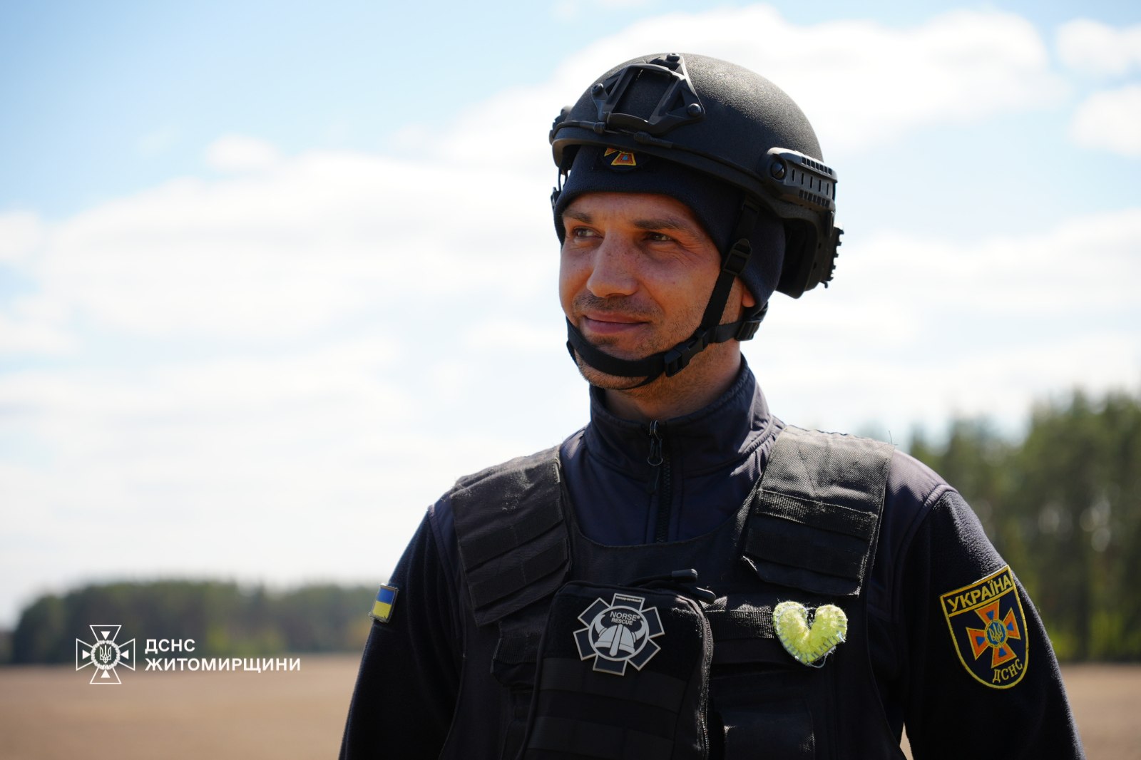 Медичний розрахунок ДСНС Житомирщини на розмінування