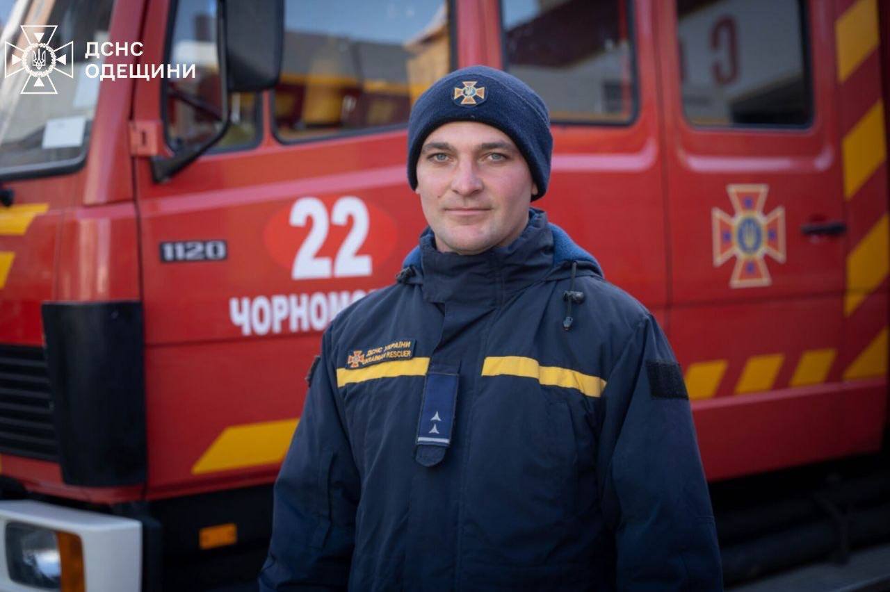 Денис Проноза: рятувальник з Одещини