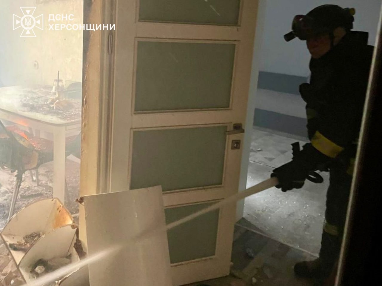 Херсон: рятувальники ліквідували наслідки російської атаки