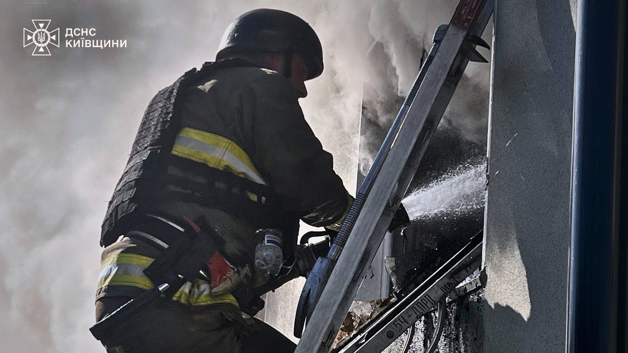 Рятувальники ліквідували пожежу в Коцюбинському