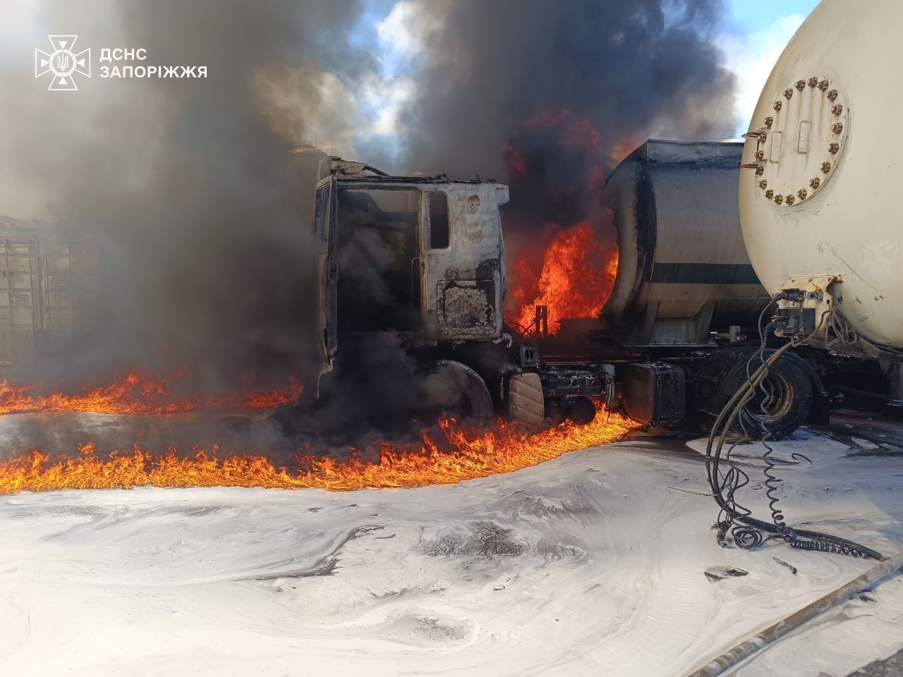 Рятувальники ліквідували пожежу в Запоріжжі