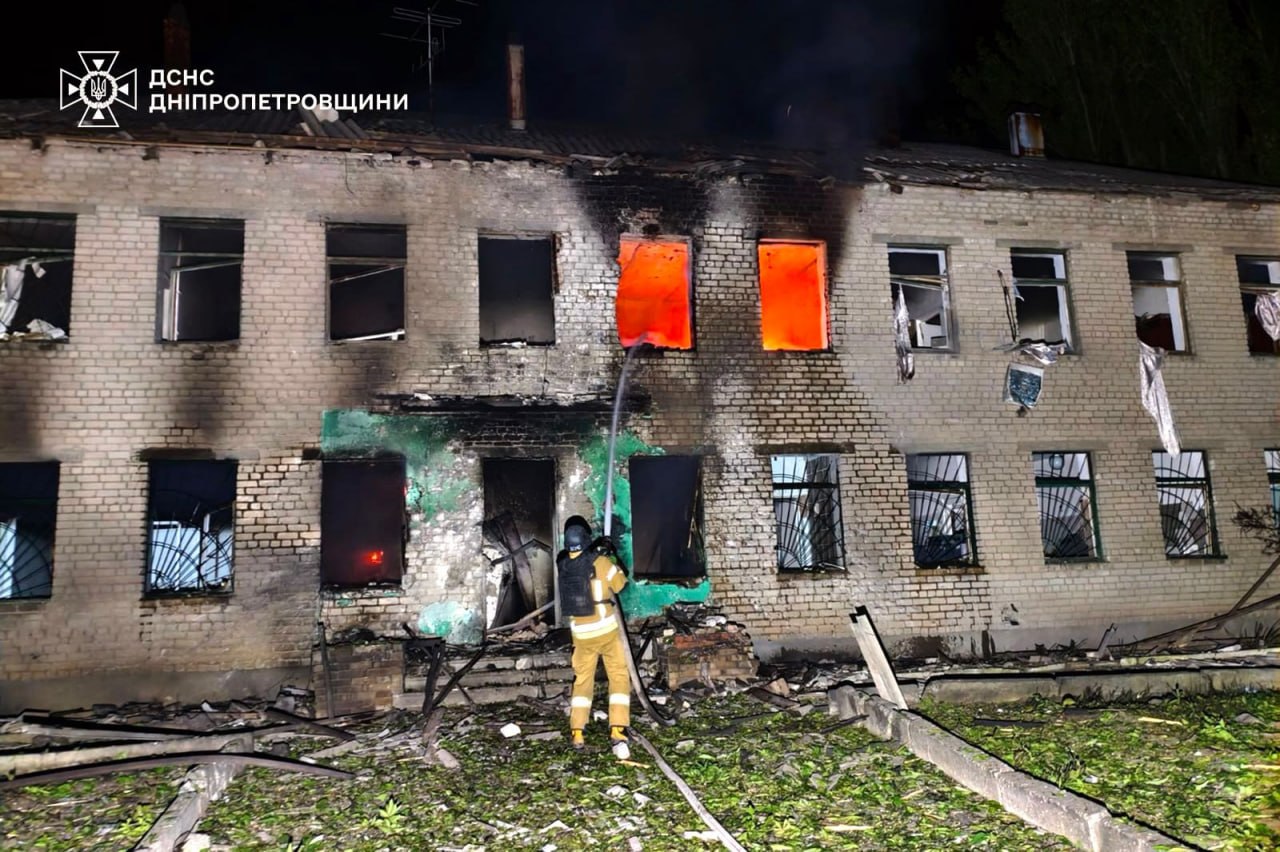 Вночі ворог атакував три райони Дніпропетровщини
