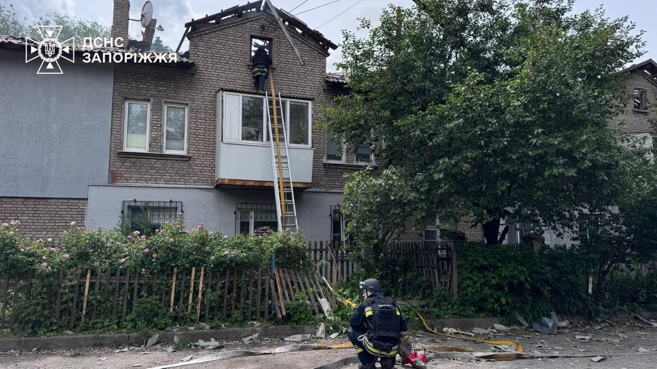 Запоріжжя: атака БпЛА - загинула одна людина