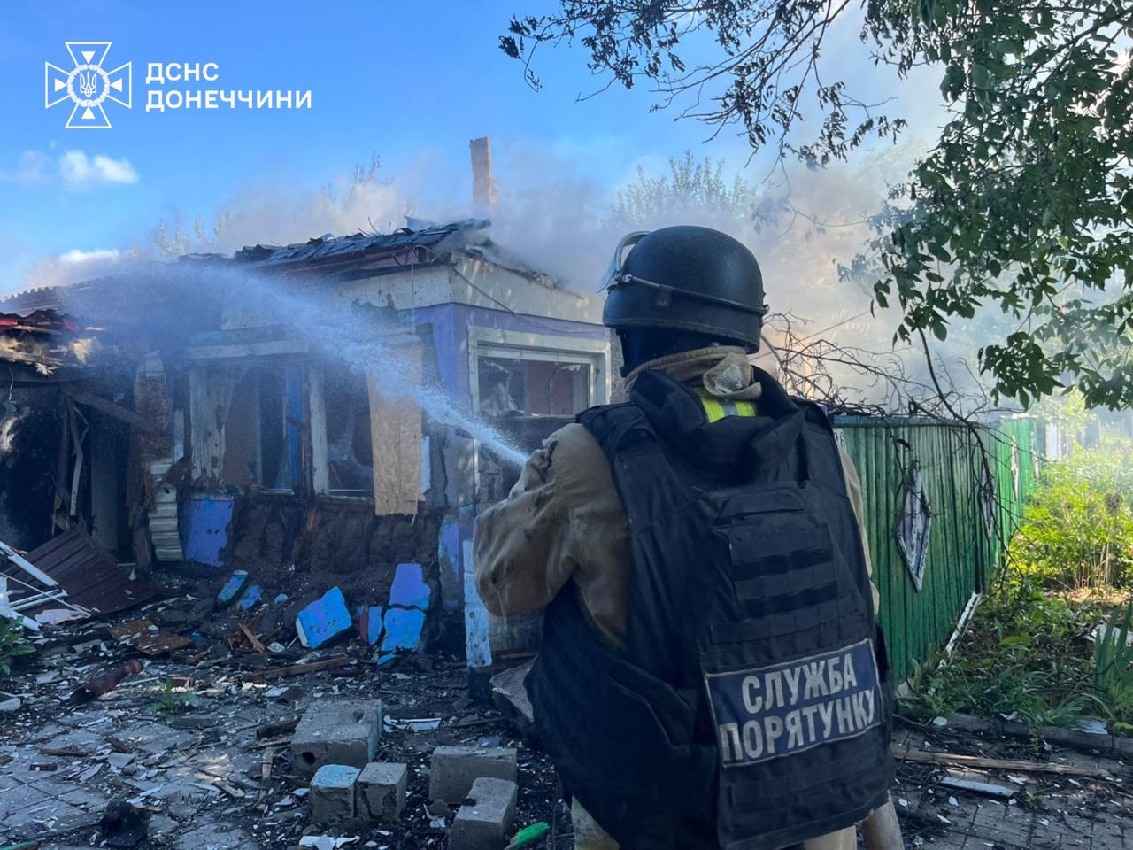 Донеччина: авіаудар по Дружківці та обстріл Білозерського