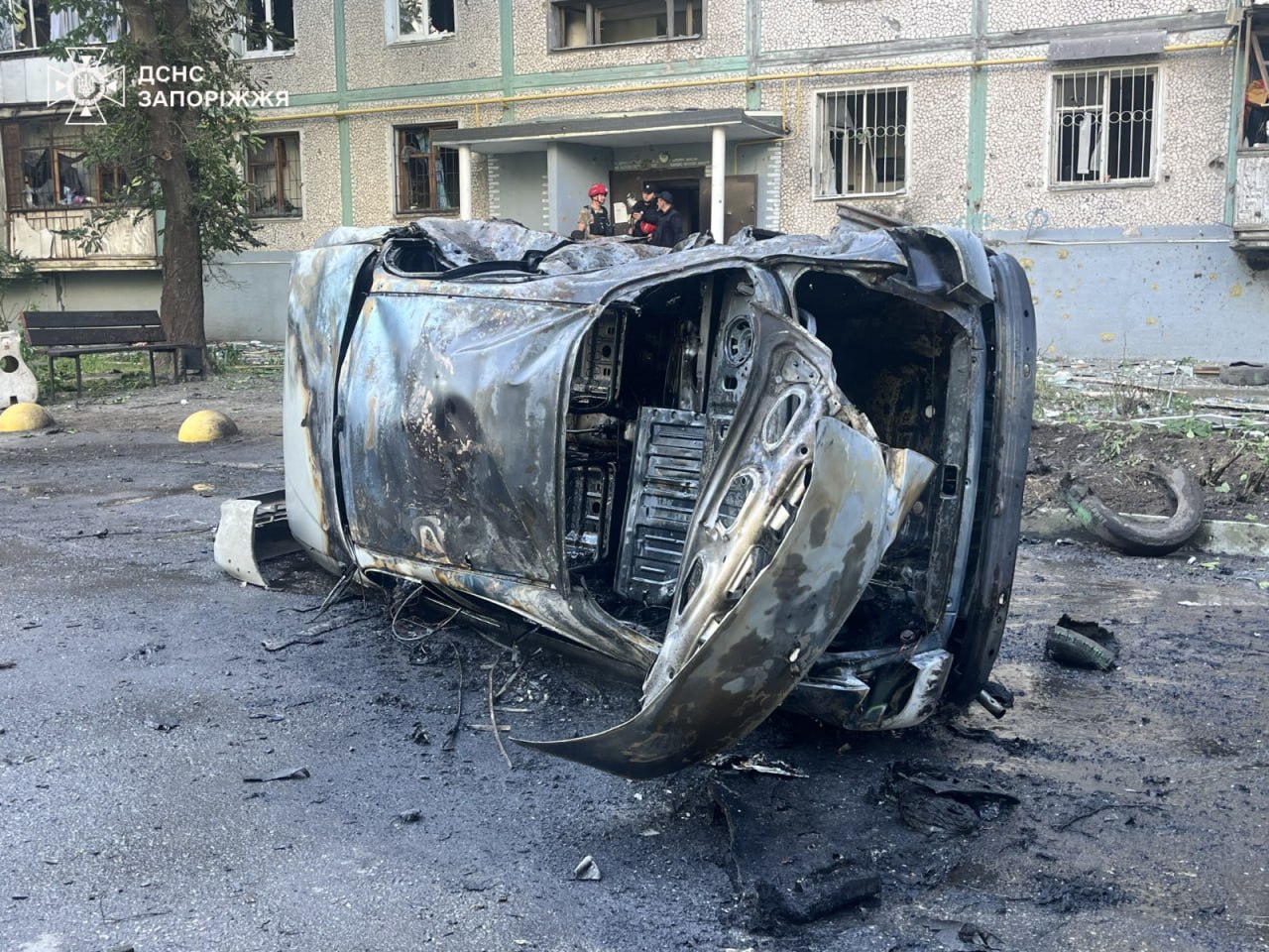 Запоріжжя: четверо травмовані внаслідок атаки
