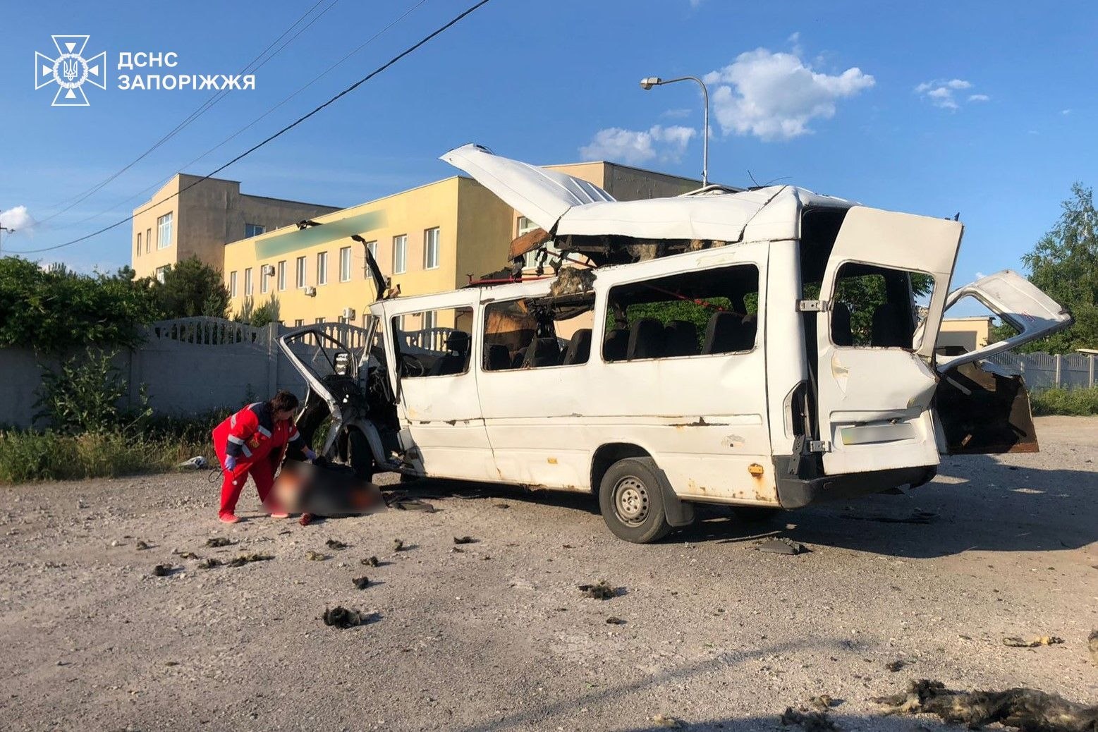 Запоріжжя: загинув водій маршрутного мікроавтобуса