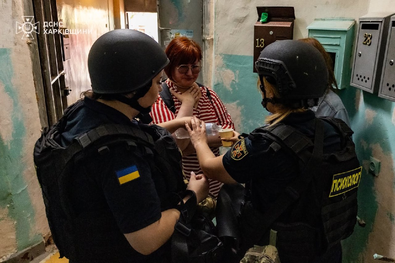 Харків: психологи ДСНС допомагають постраждалим