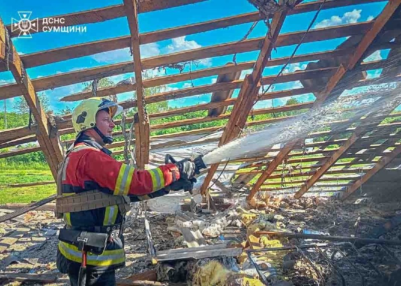 На Садівській громаді рятувальники ліквідували пожежу