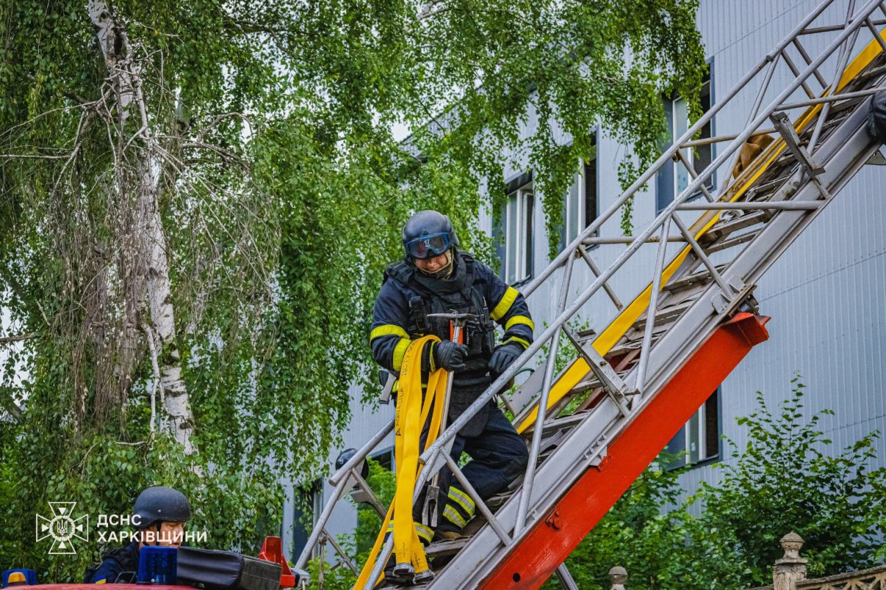 Пожежу ліквідовано після російської атаки