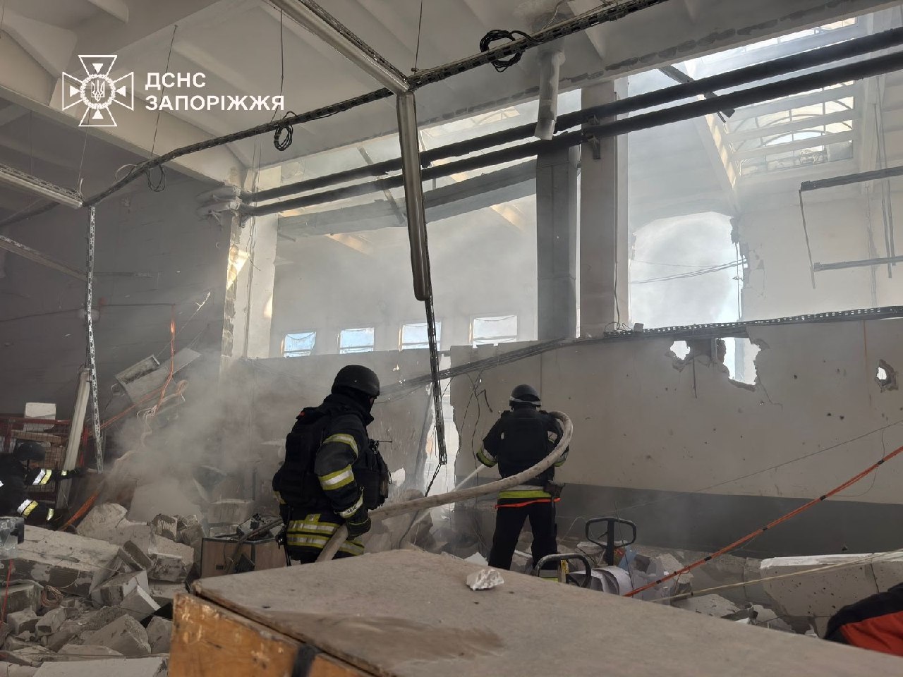 Запоріжжя: внаслідок обстрілу 10 травмованих