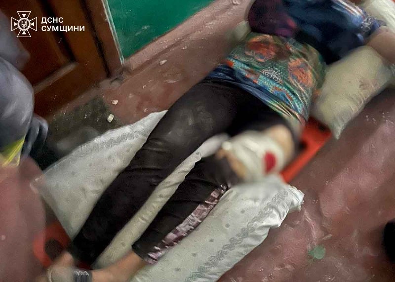 Сумщина: постраждала 1 людина через удари