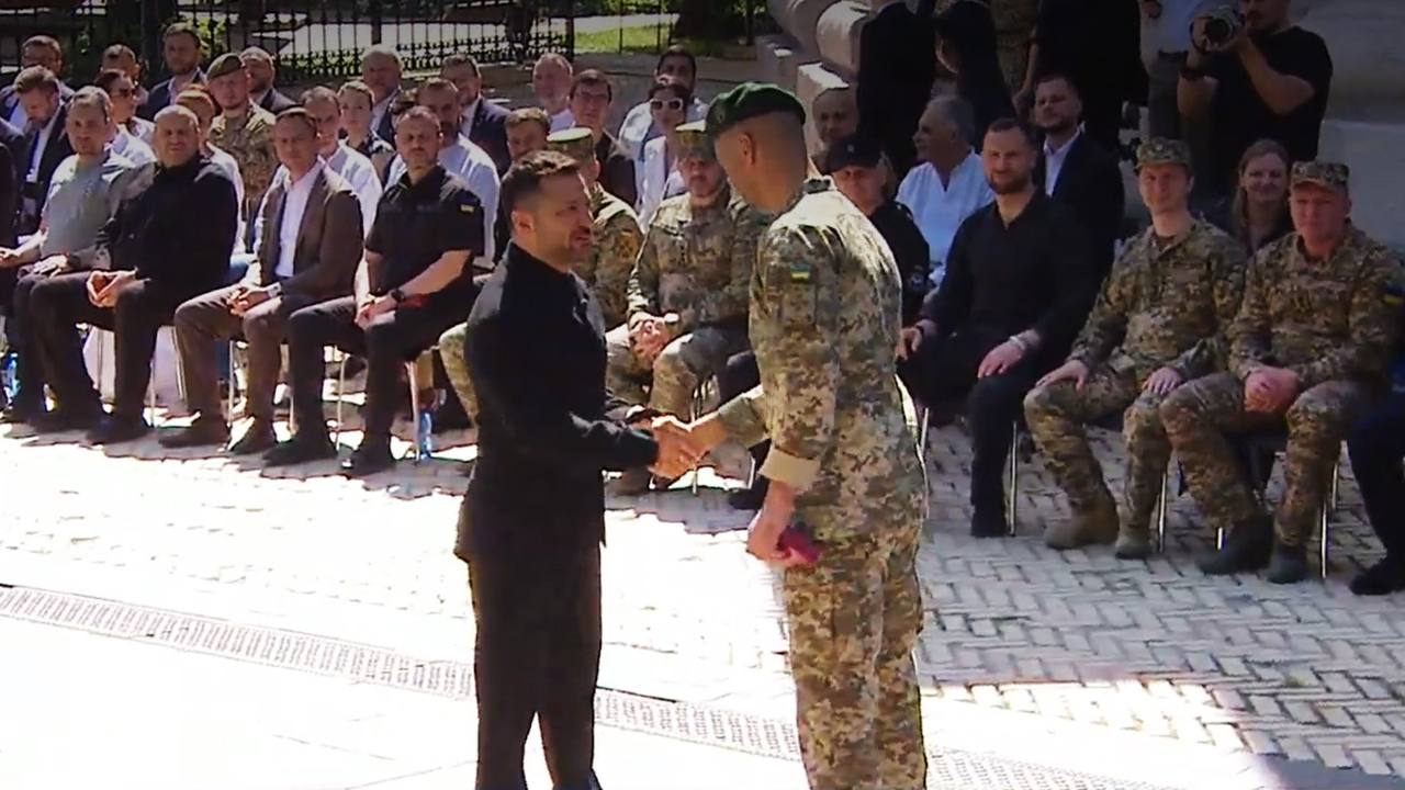 Прикордонник Уманець отримав орден «За мужність» ІІ ступеня