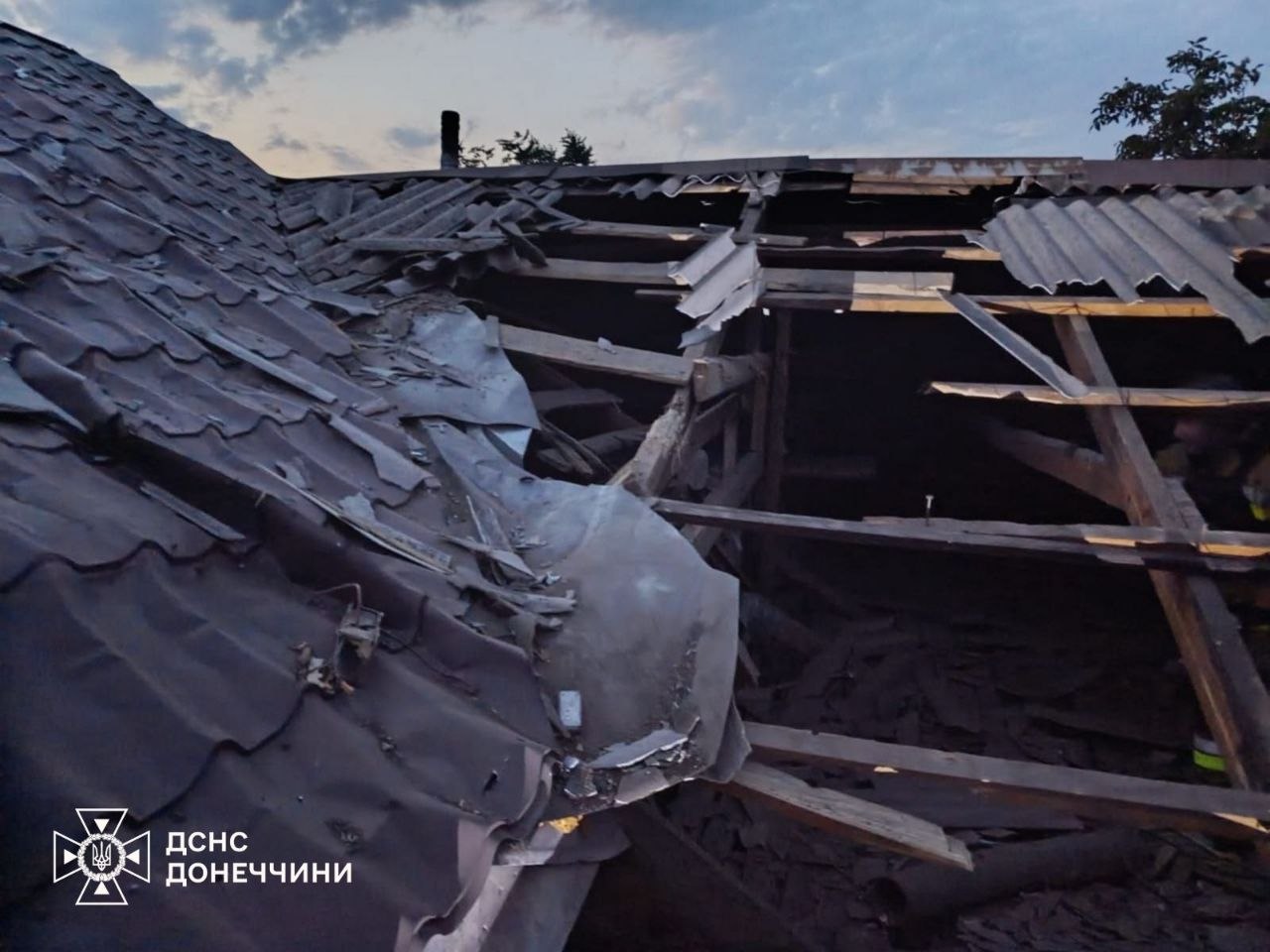 Пошкоджено пожежно-рятувальну частину в Олександрівці