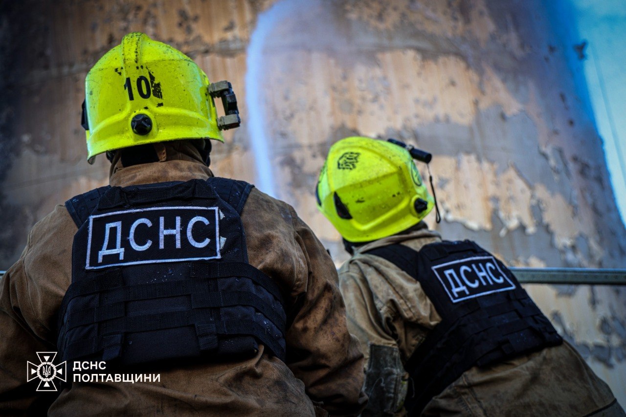 Полтавщина: рятувальники ліквідували пожежу