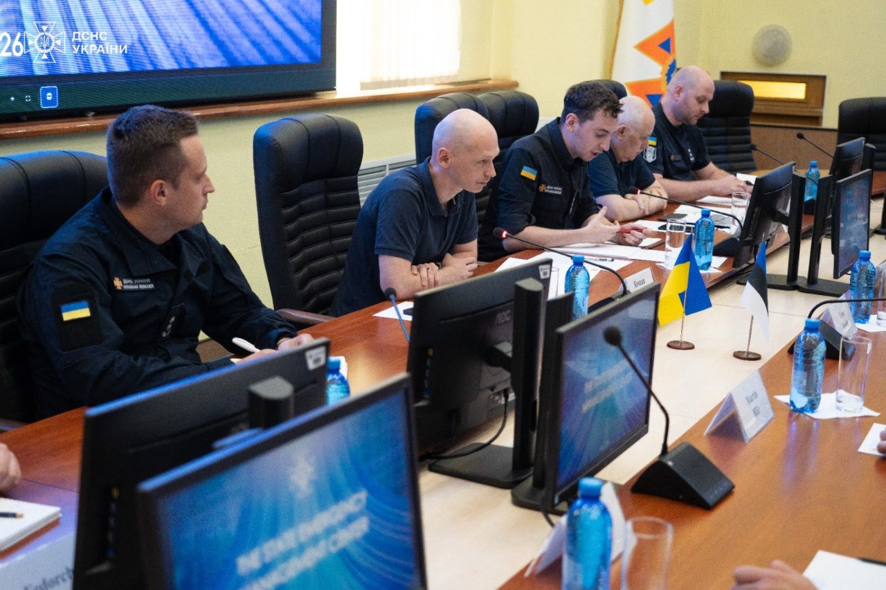 ДСНС України: зустріч з делегацією Естонії