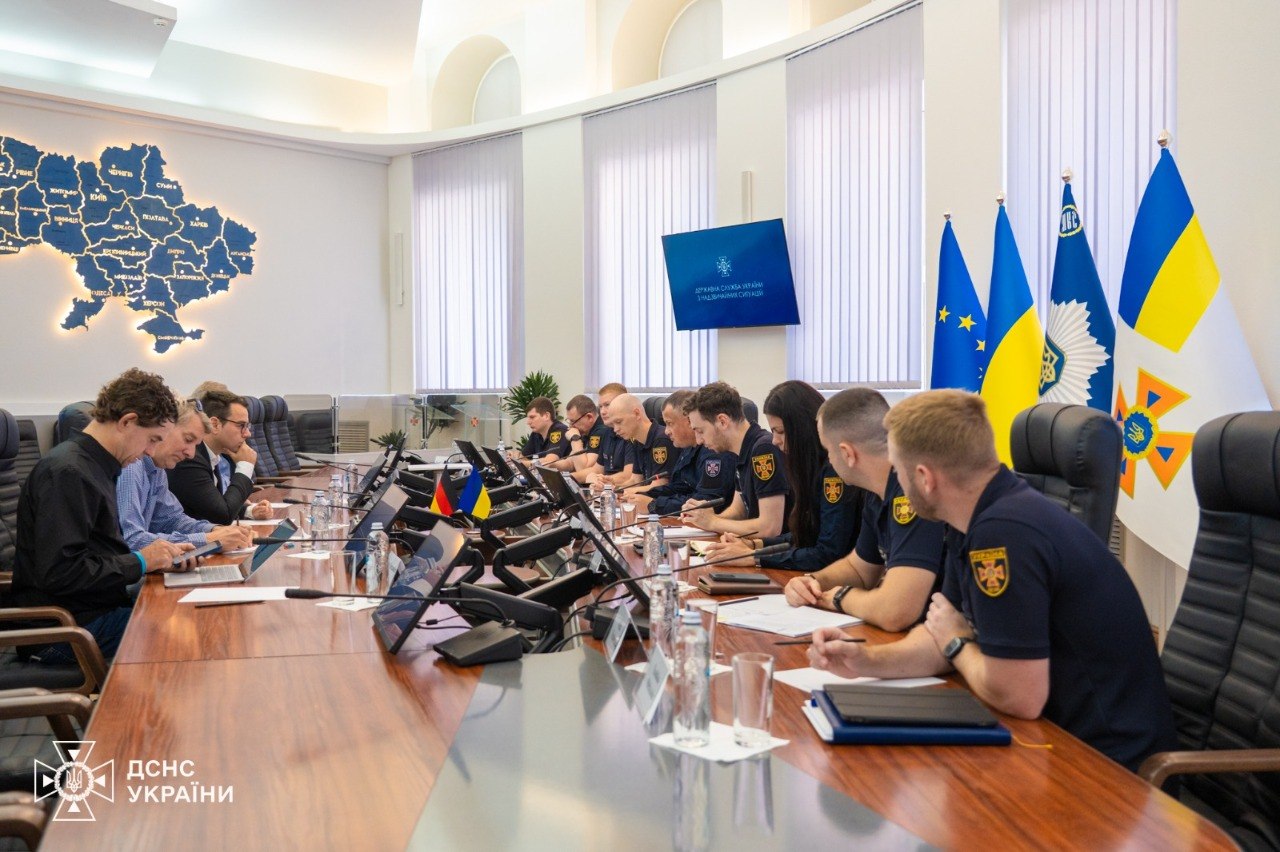 Зустріч ДСНС України з делегацією Німеччини