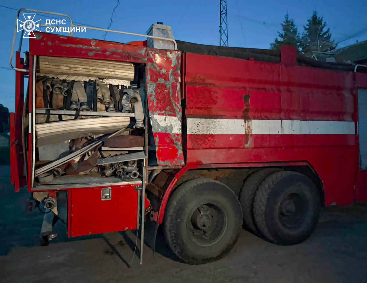 Сумщина: ворог прицільно атакував рятувальників