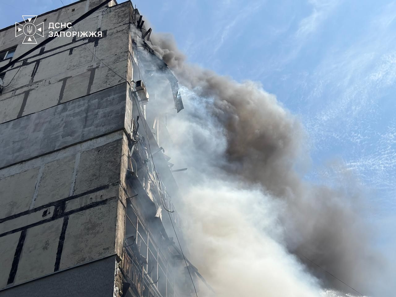 Запоріжжя: попередньо загинули 2, травмовані 9