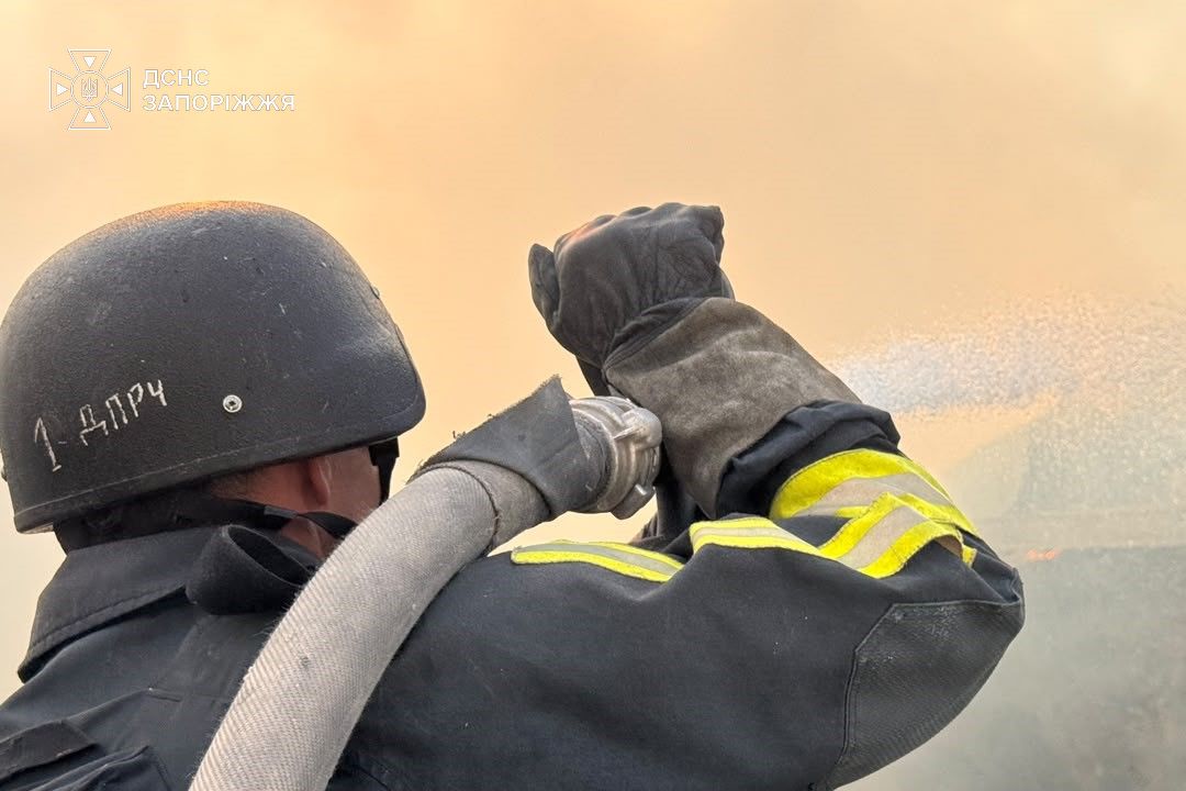 Запоріжжя: наслідки удару БпЛА та пожежа